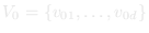 VD = {depot vertices}