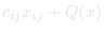 + E[Q(x)]