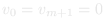 x0 = x_{m+1} = 0