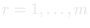 m &ge; 2